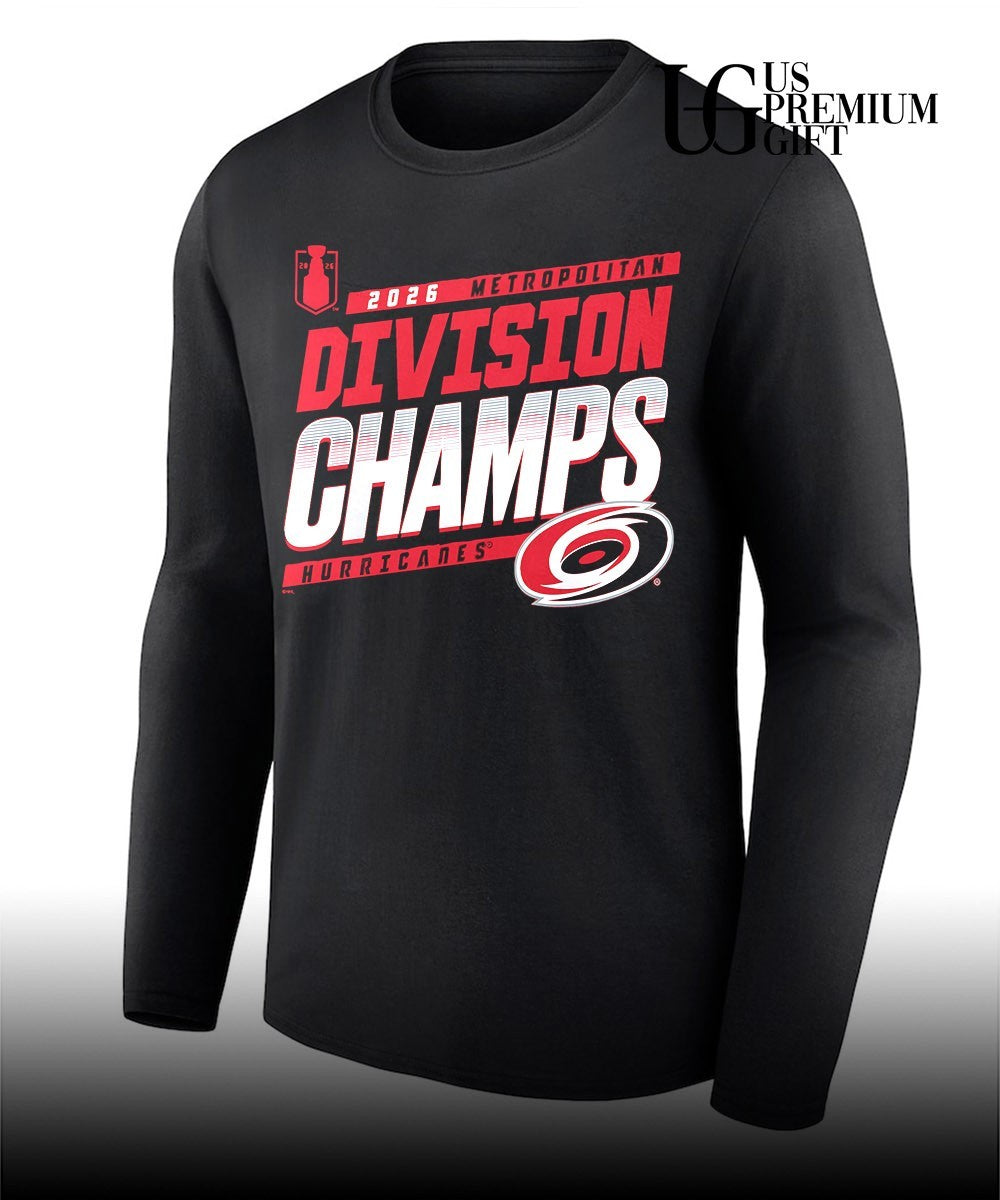 Carolina Hurricanes NHL 2026 Metropolitan Division Champions shirt