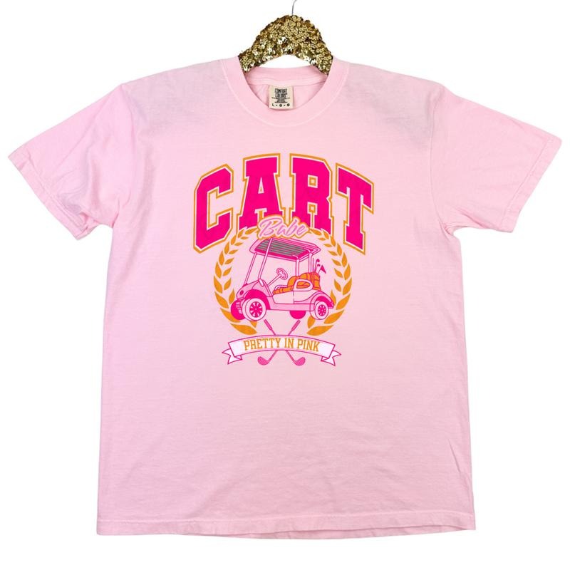 Cart Babe Comfort Colors T-Shirt Hoodie, Sweatshirt | HypeDripTees.com