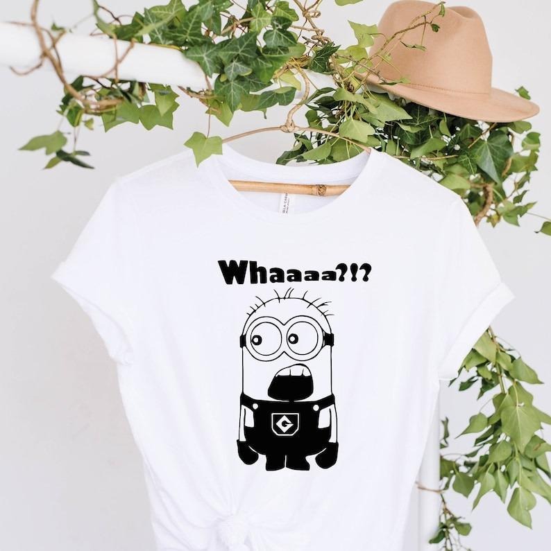 Cartoon Character Shirts, Popular Cartoon Tee, Gift Shirt For, Family Matching Shirts, Birthday Gift For Toddler, Minion...