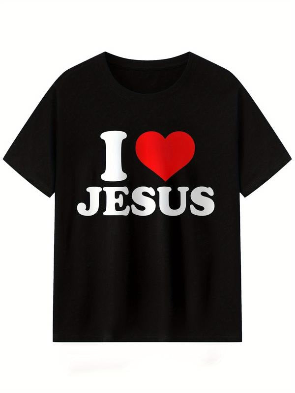 Casual Short Sleeve Jesus T-Shirt For Everyday Style Summer Streetwear Hoodie, Sweatshirt | HypeDripTees.com