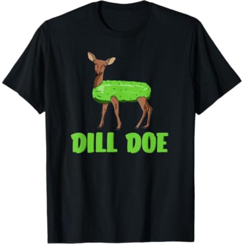 Casual T-shirt Dill Doe Funny Adult Humor Funny Nature Deer Redneck T-Shirt Graphic Graphic Tees Hoodie, Sweatshirt