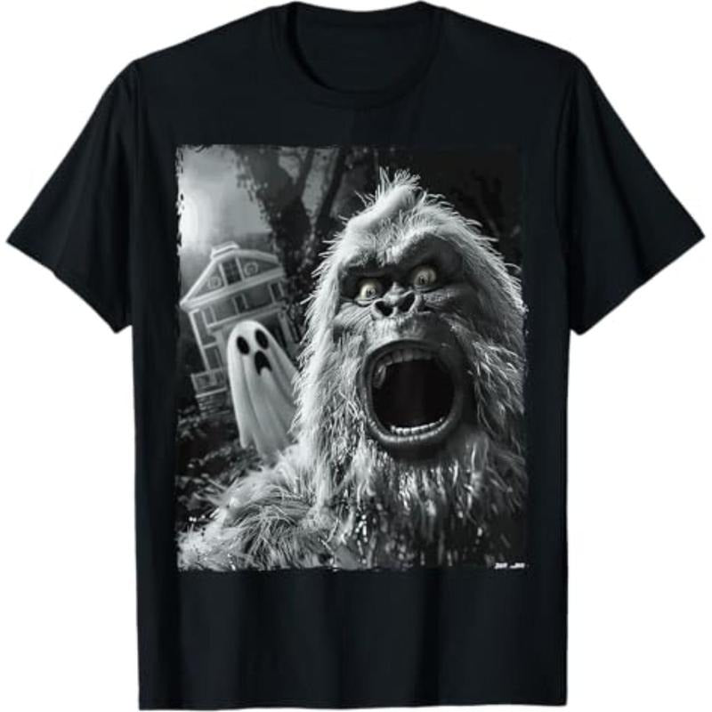 Casual T-shirt Funny Bigfoot Sasquatch Halloween T-Shirt Graphic Graphic Tees Hoodie, Sweatshirt | HypeDripTees.com