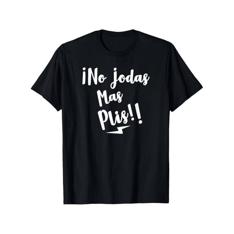 Casual T-shirt Funny Spanish Bilingual Puerto Rico Slang T-Shirt, Suitable for All Men And Women Outdoor Short-Sleeved...