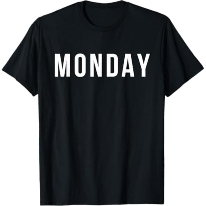 Casual T-shirt Monday T-Shirt