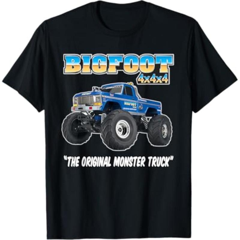 Casual T-shirt Monster Truck T-Shirt - Simple Design as Described Hoodie, Sweatshirt | HypeDripTees.com