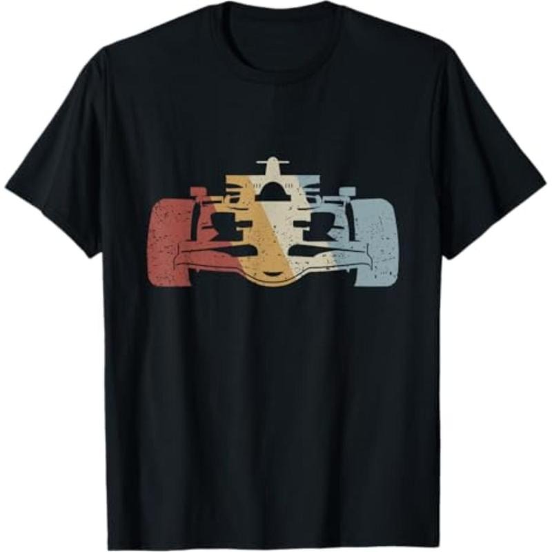 Casual T-shirt Racing Car Retro Style Vintage T-Shirt Menswear Top Hoodie, Sweatshirt | HypeDripTees.com