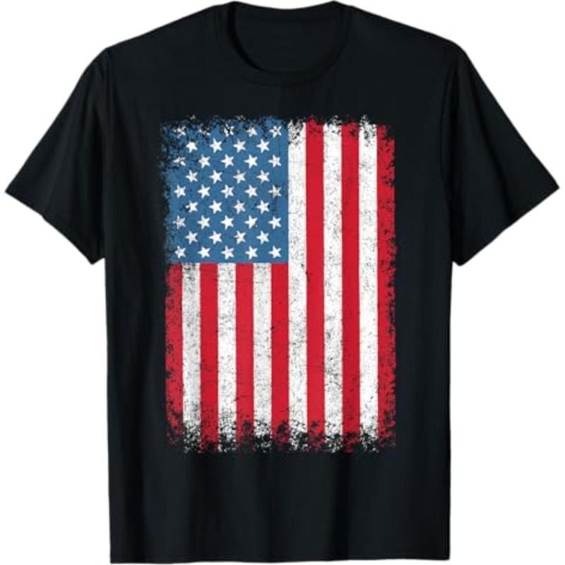 Casual T-shirt USA T-shirt Women Men Kids Patriotic American Flag July 4th T-Shirt Hoodie, Sweatshirt | HypeDripTees.com