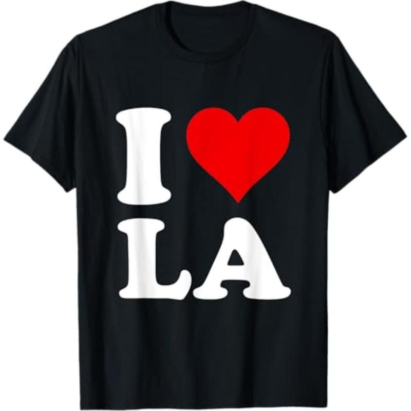 Casual T-shirt i love la T-Shirt Hoodie, Sweatshirt | HypeDripTees.com