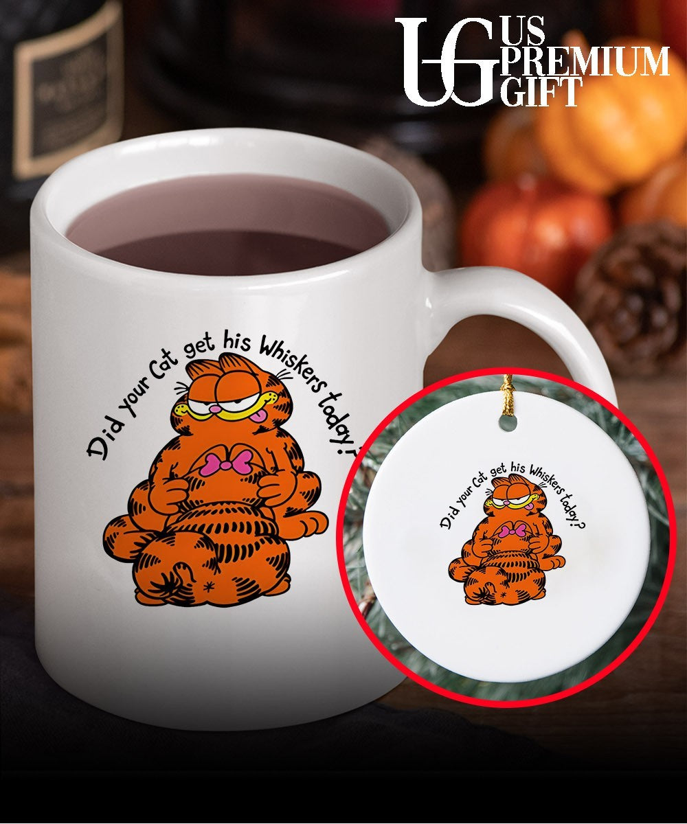 Cat Did Your Cat Get His Whiskers Today shirt
