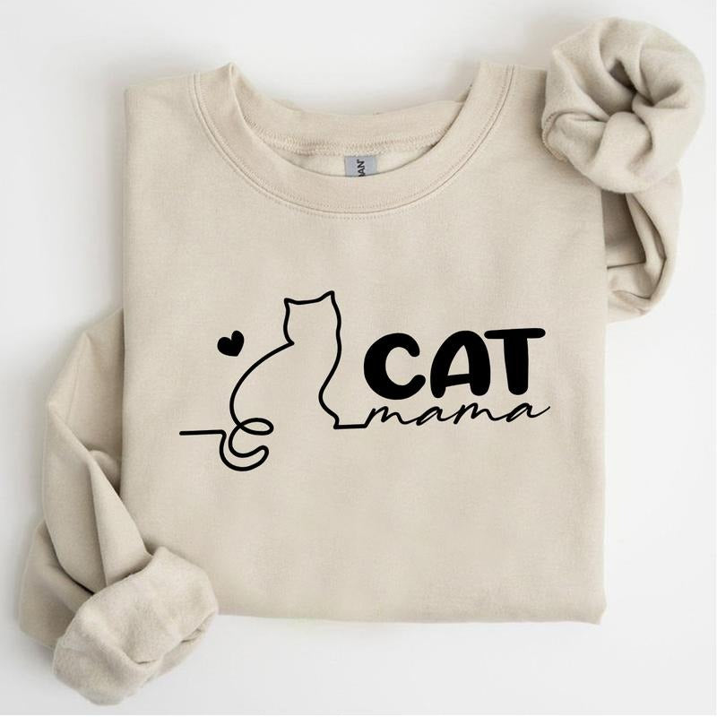 Cat Mama Cat Mom Cat Mom Lover T-Shirts, Hoodie, Sweatshirt