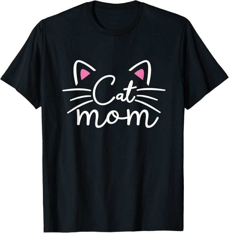 Cat Mom - I Love My Cat - Cat Mom Great Gift Idea - Classic T-Shirt Summer Streetwear Hoodie, Sweatshirt | HypeDripTees.com