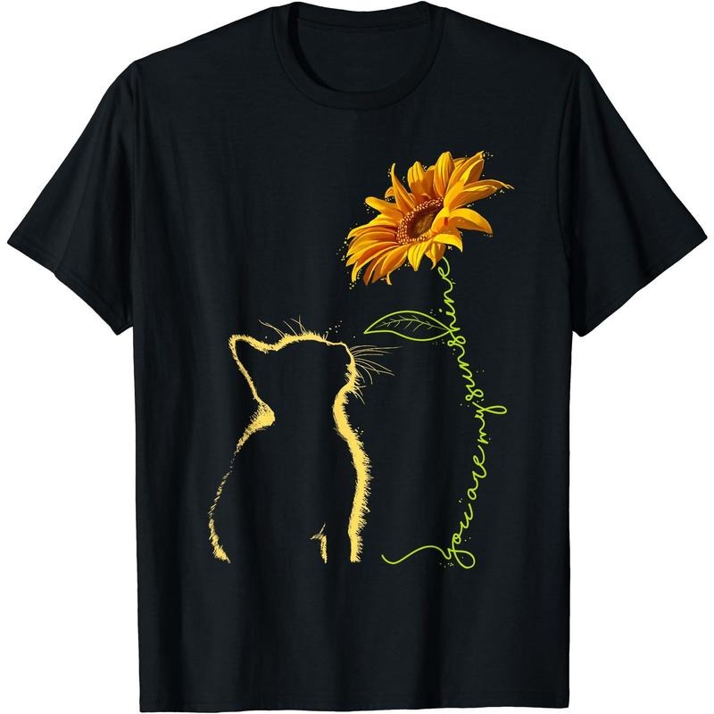 Cat You Are My Sunshine T-Shirt | Cotton, Size S-3XL, FAST SHIPPING Hoodie, Sweatshirt | HypeDripTees.com