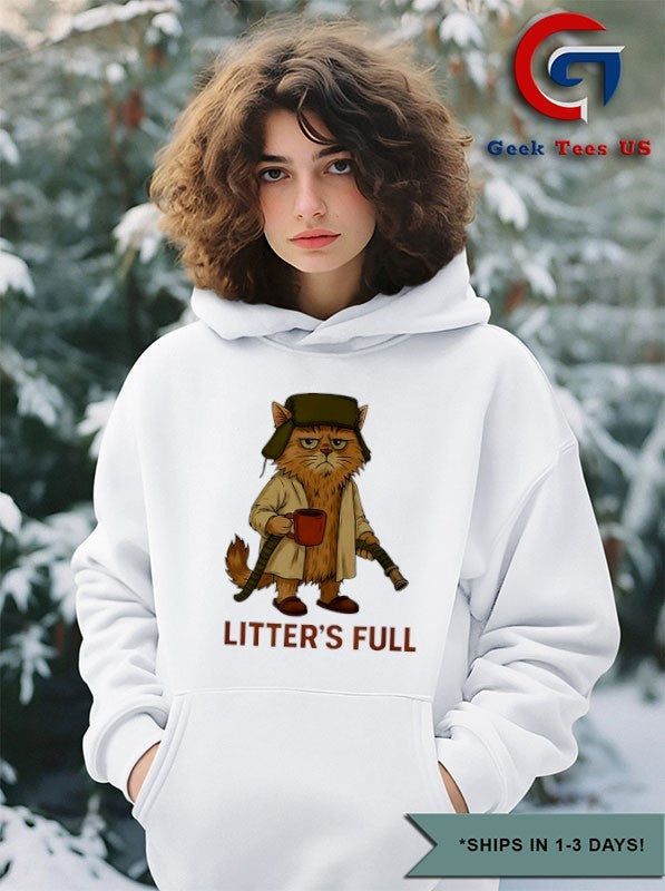 Cat litter’s full shirt