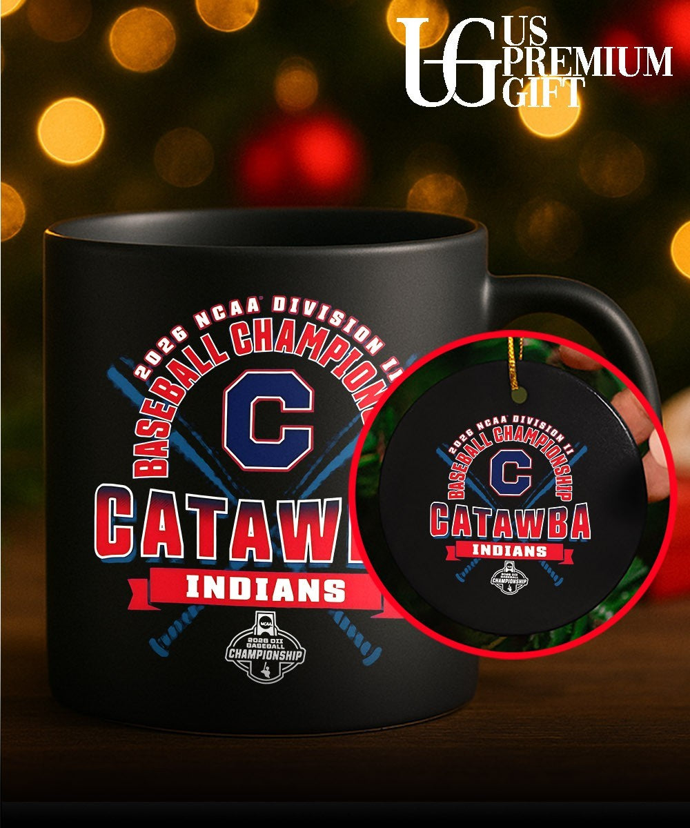 Catawba Indians 2026 NCAA Division II Baseball Championship shirt