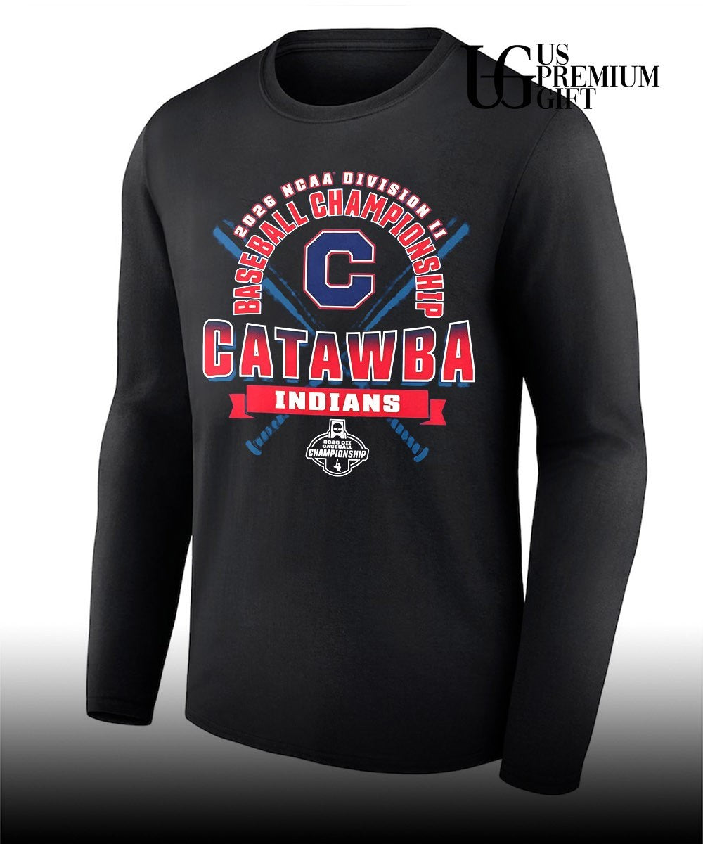 Catawba Indians 2026 NCAA Division II Baseball Championship shirt