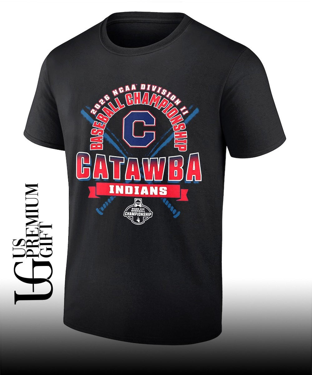 Catawba Indians 2026 NCAA Division II Baseball Championship shirt