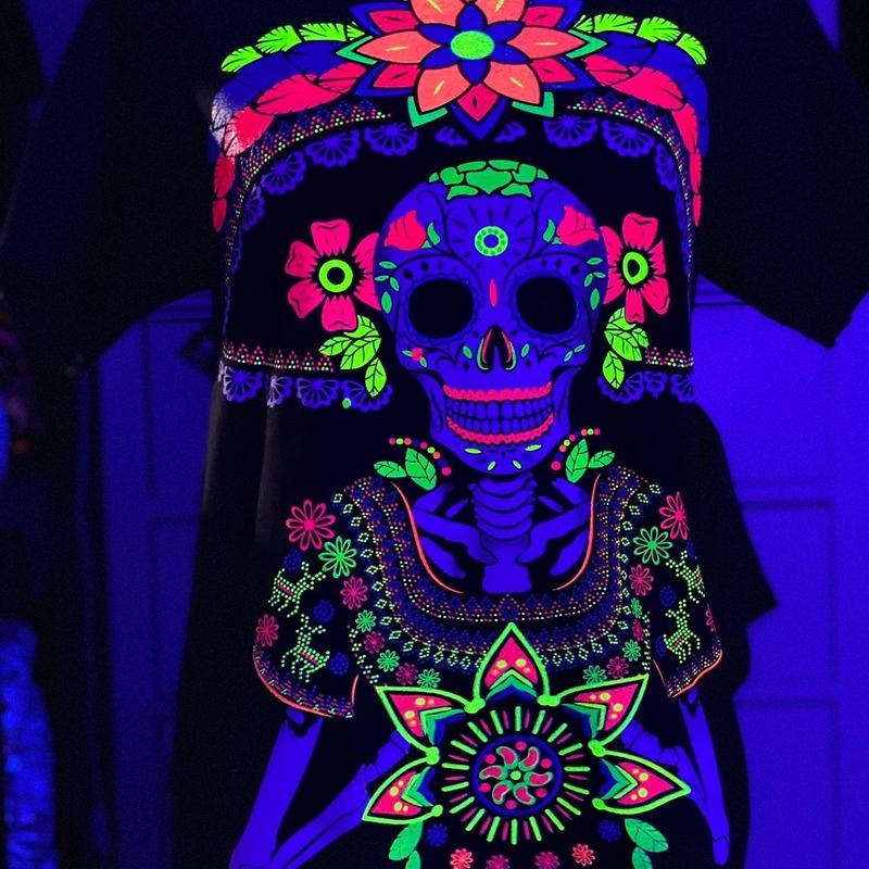 Catrina mexicana T-shirt Casual Cotton Black Hoodie, Sweatshirt | HypeDripTees.com