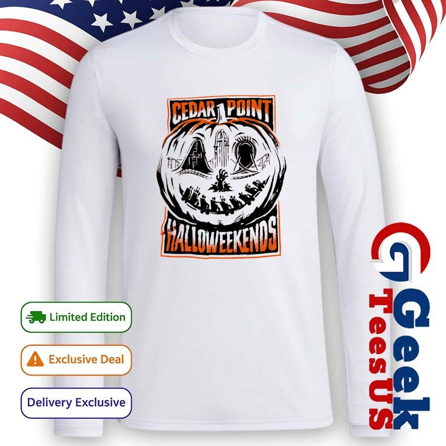 Cedar point pumpkin Halloween shirt