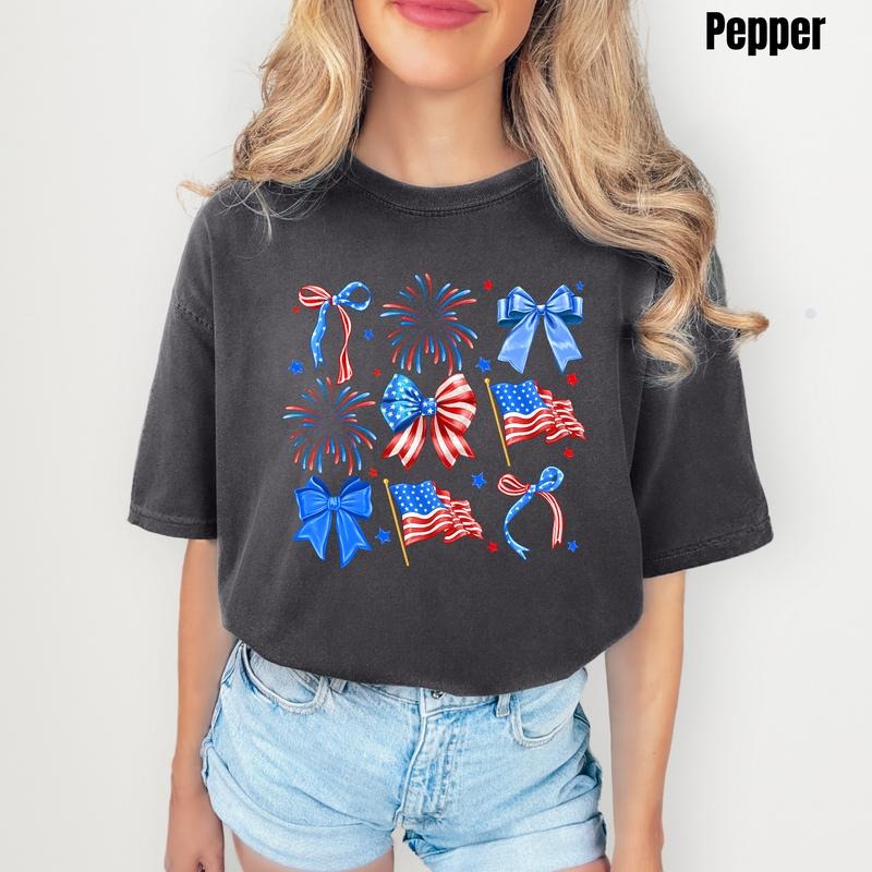 Celebrate USA Collage Comfort Colors T-Shirt 'NLB' Hoodie, Sweatshirt | HypeDripTees.com