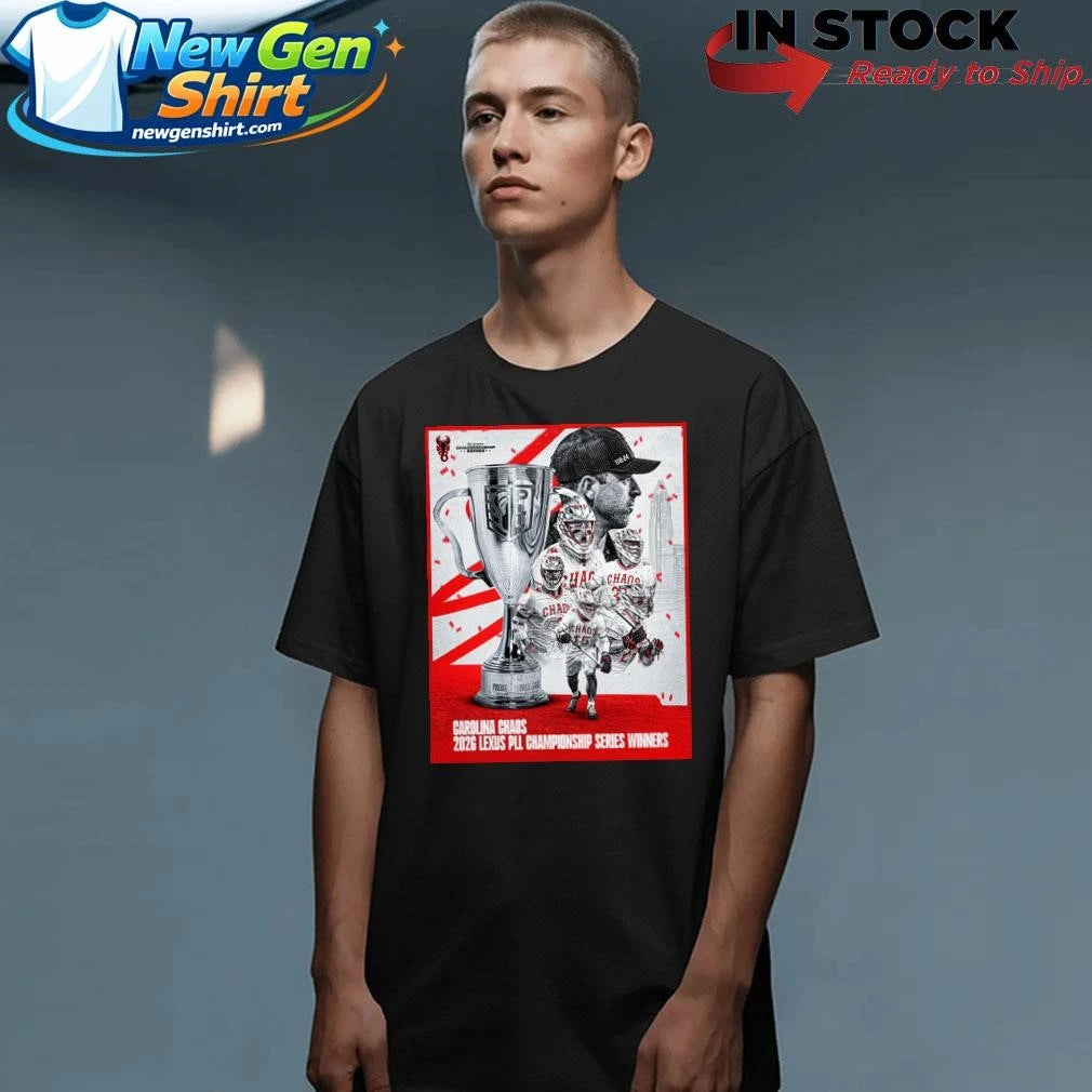 Celebrates Carolina Chaos Champions Lexus PLL Championship 2026 Series Shirt