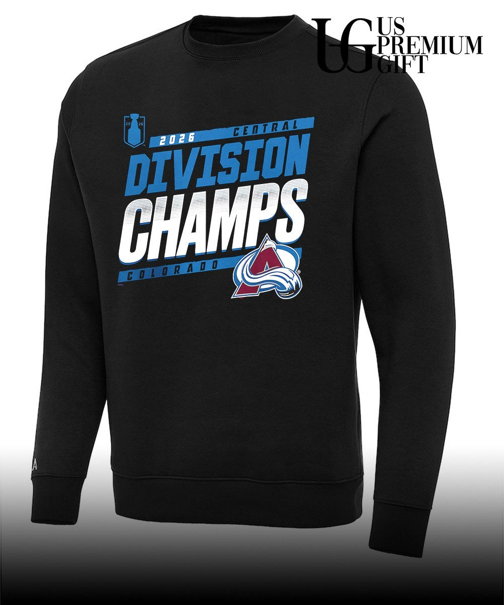 Central Division Champions Colorado Avalanche NHL 2026 shirt