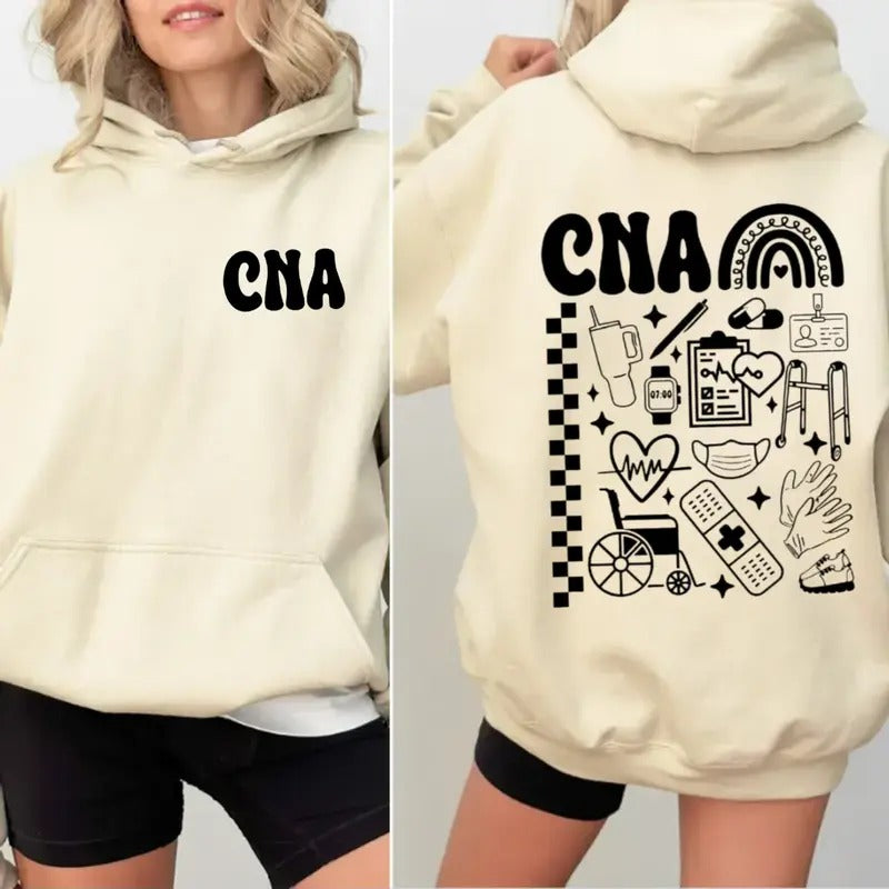 Certified Nursing Assistant Sweatshirt, Nurse Gift, Cna Nurse Gift, Cna Nurse Hoodie, Nursing Assistant Hoodie, Unisex...