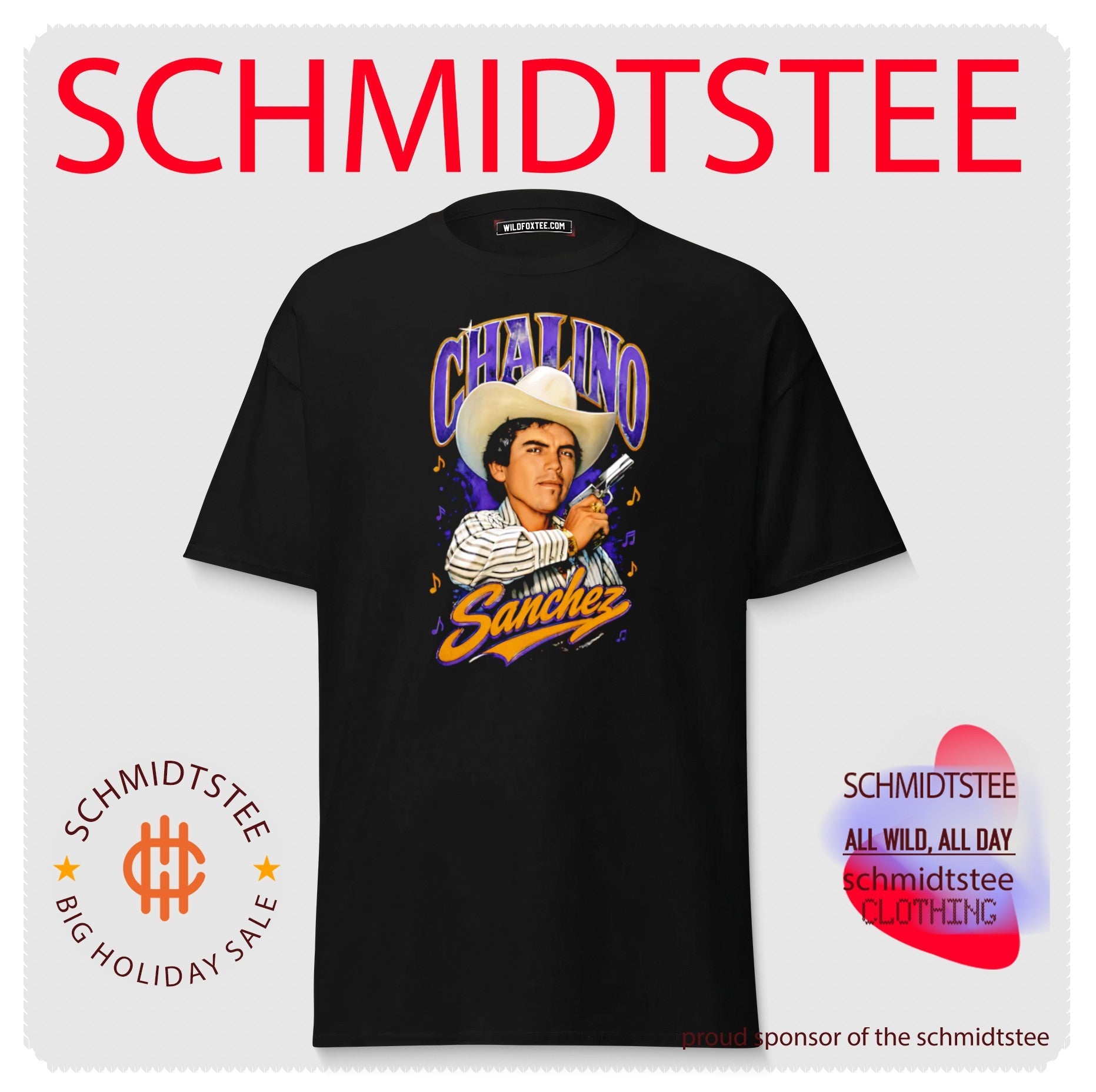 Chalino Sanchez Cowboy Portrait Corrido shirt