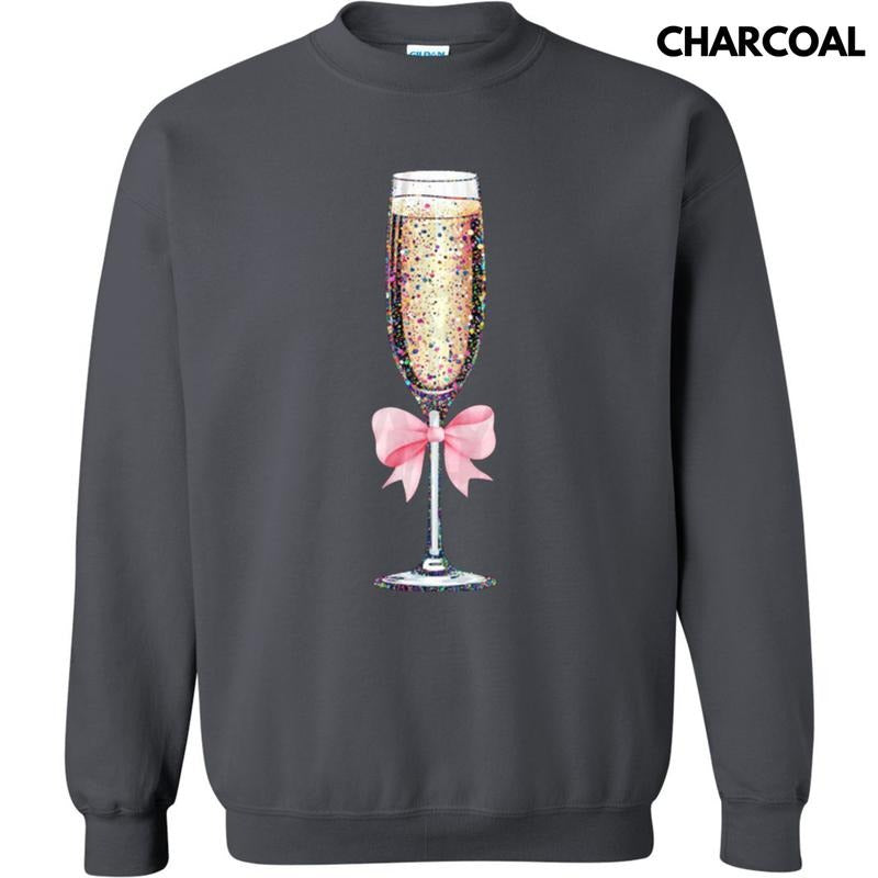 Champagne Coquette Sweatshirt T-Shirts, Hoodie | HypeDripTees.com