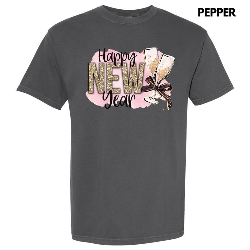 Champagne New Year Comfort Colors T-Shirt 'NLB' Hoodie, Sweatshirt | HypeDripTees.com
