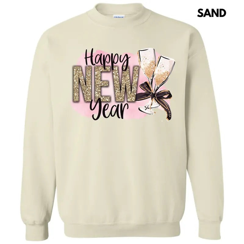 Champagne New Year Sweatshirt 'NLB' T-Shirts, Hoodie | HypeDripTees.com