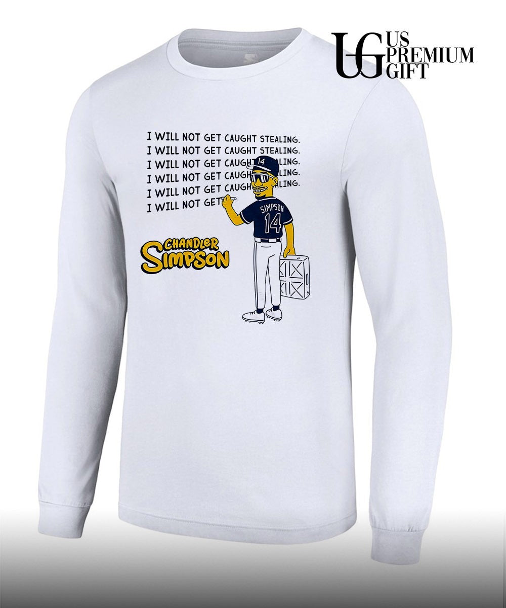 Chandler Simpson I will not get caught stealing shirt