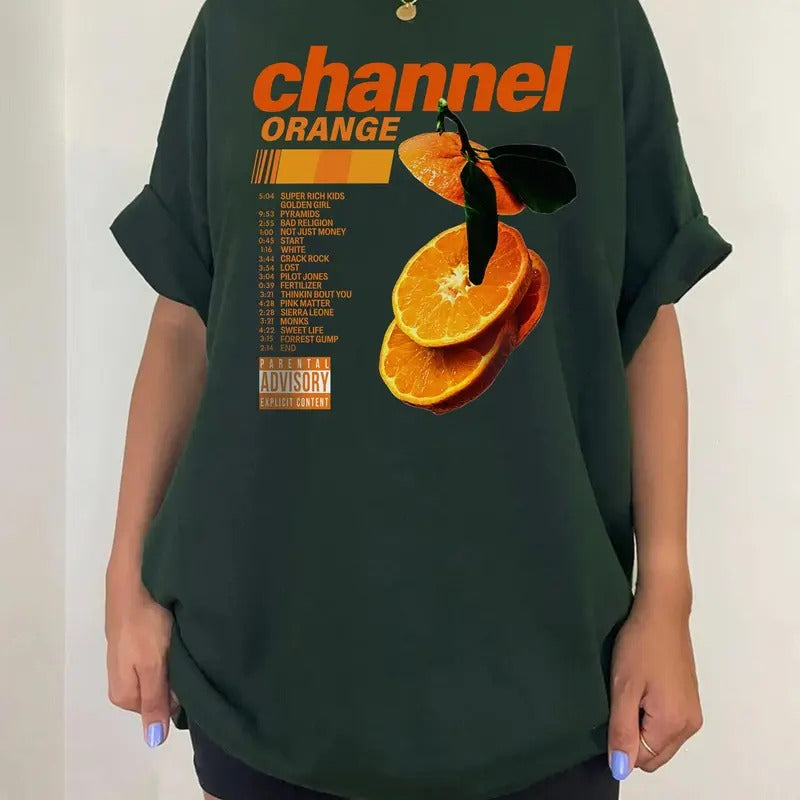 Channel Orange T-Shirt, Frank Shirt, Frank Album Graphic Tee, Unisex Shirt, Gift For Fans Hoodie, Sweatshirt