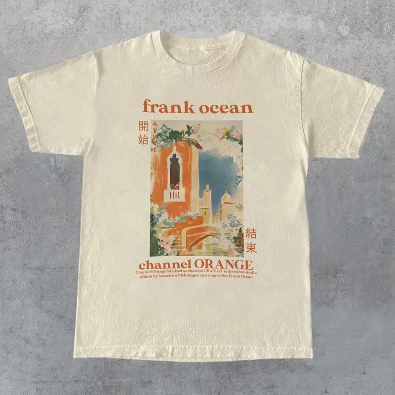 Channel Orange T-Shirt, Frank Shirt, Orange Graphic T-Shirt, Unisex Shirt, Gift For Men Hoodie, Sweatshirt | HypeDripTees.com