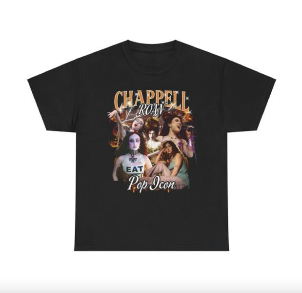 Chappell Roan Bootleg T-Shirt, Chappell Roan Pop Icon Fan Tee Hoodie, Sweatshirt | HypeDripTees.com