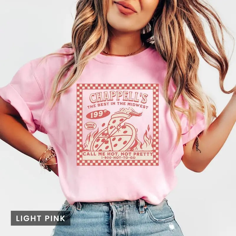 Chappell Roan HOT TO GO! Retro Pizza Graphic