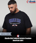 Charlie Kirk Political Activist Freedom American shirt