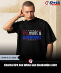 Charlie Kirk Red White and Blueberries shirt