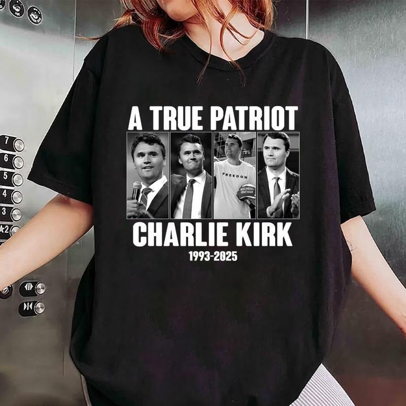 Charlie Kirk T-shirt, Hoodie, Gift For Him, Gift For Her Womenswear Crewneck Tops Sweatshirt | HypeDripTees.com