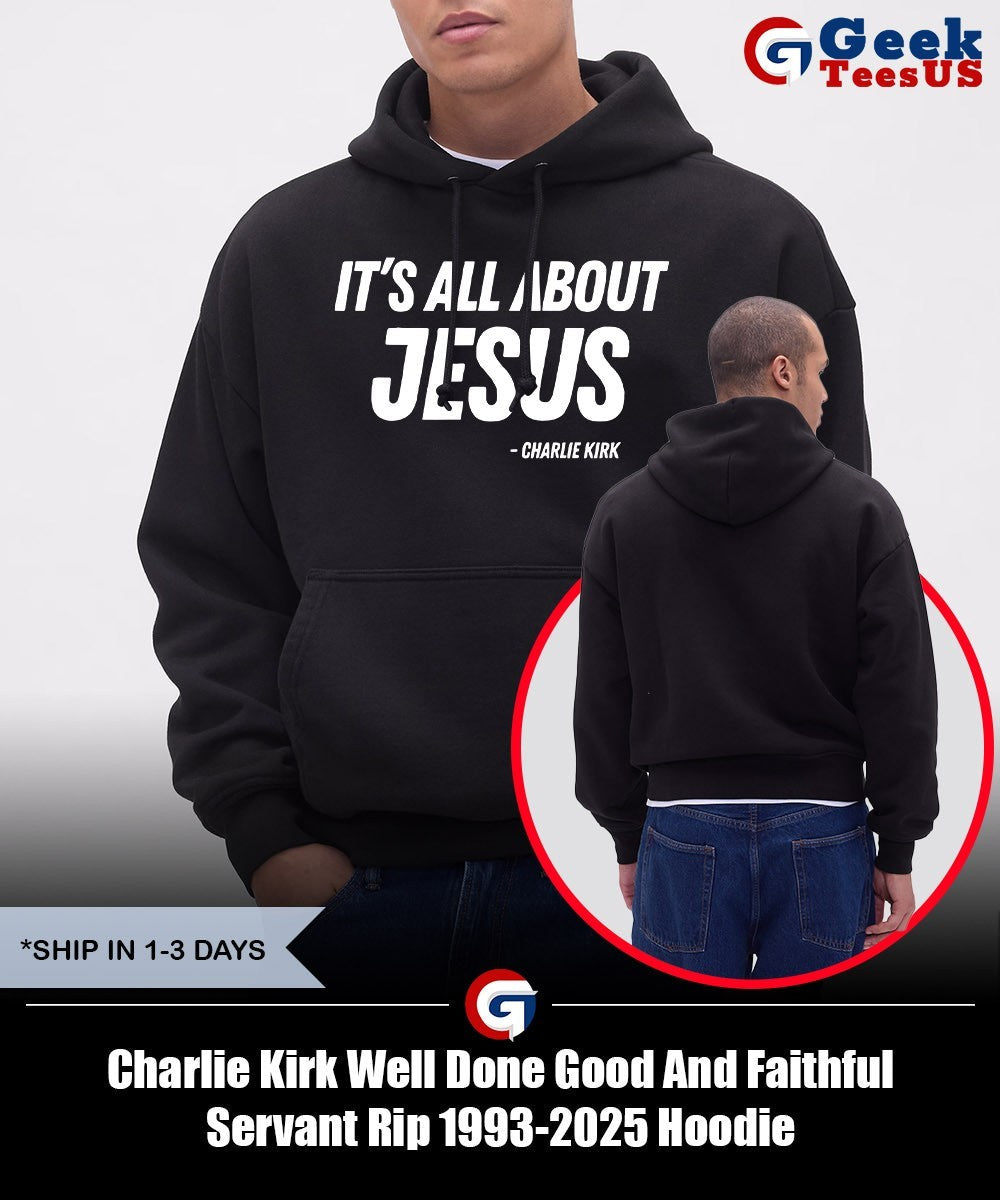 Charlie Kirk Well Done Good And Faithful Servant Rip 1993-2025 shirt