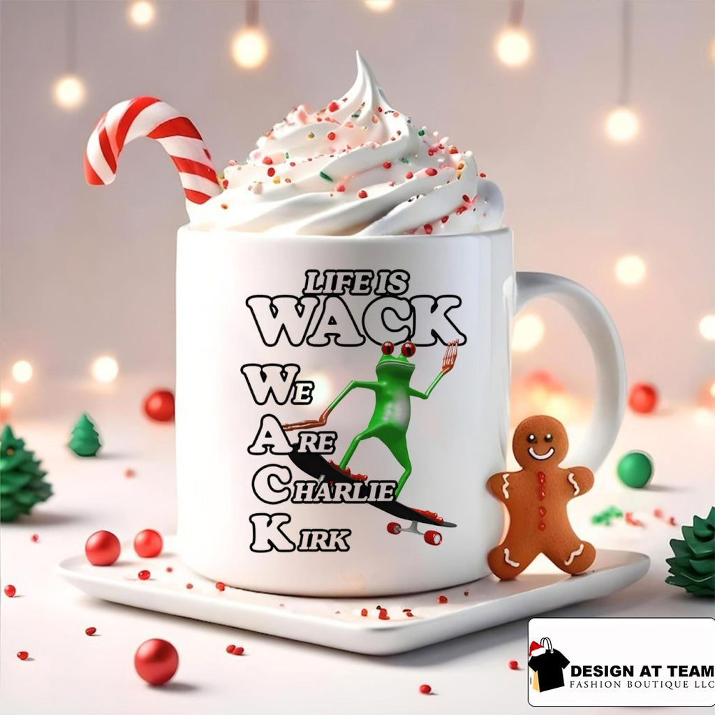 Charlie Kirk frog skater apparel life is wack we are shirt