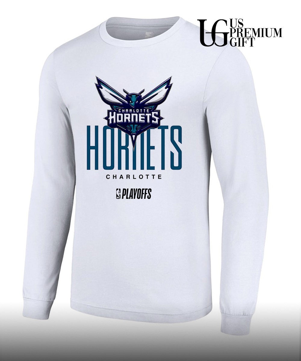 Charlotte Hornets NBA Playoff 2026 logo shirt