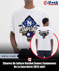 Charros De Jalisco Beisbol Somos Campeones De La Zona Norte 2025 shirt