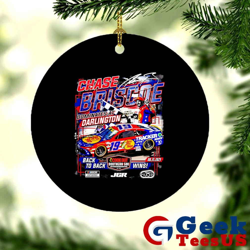 Chase Briscoe 2025 Cook Out Southern 500 Race Winner graphic shirt