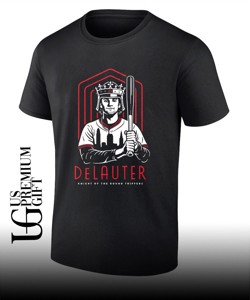 Chase Delauter Knight Of The Round Trippers Cleveland Guardians baseball shirt