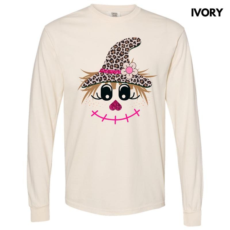 Cheetah Scarecrow Face Long Sleeve Comfort Colors T-Shirt 'NLB' Hoodie, Sweatshirt | HypeDripTees.com