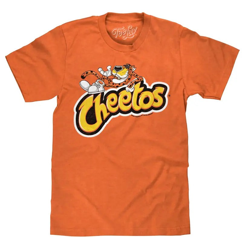 Cheeto's Chester Cheetah T-Shirt - Orange Hoodie, Sweatshirt | HypeDripTees.com