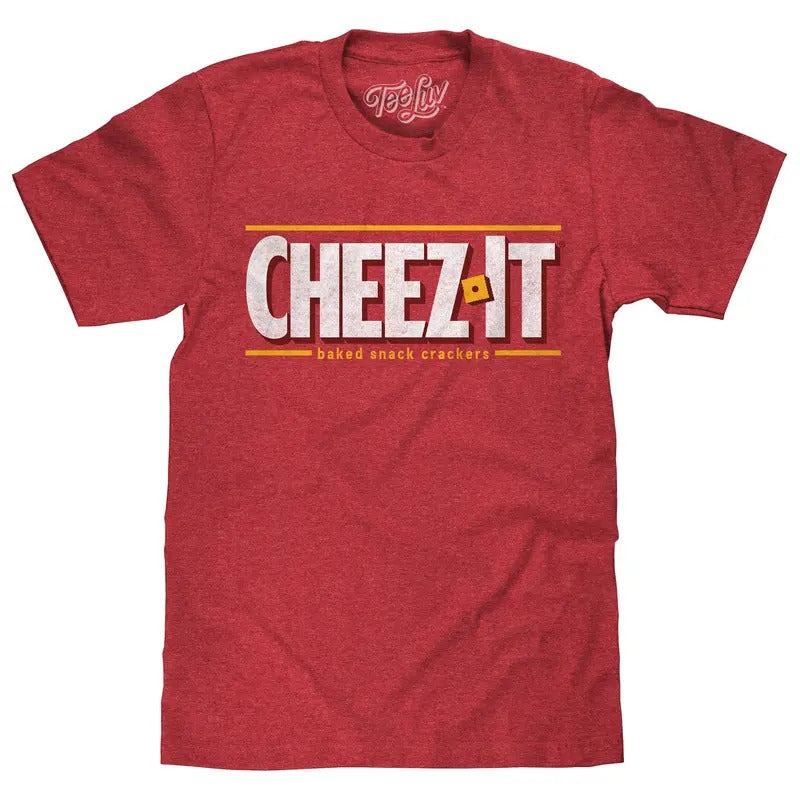 Cheez-It Logo T-Shirt - Red Hoodie, Sweatshirt | HypeDripTees.com