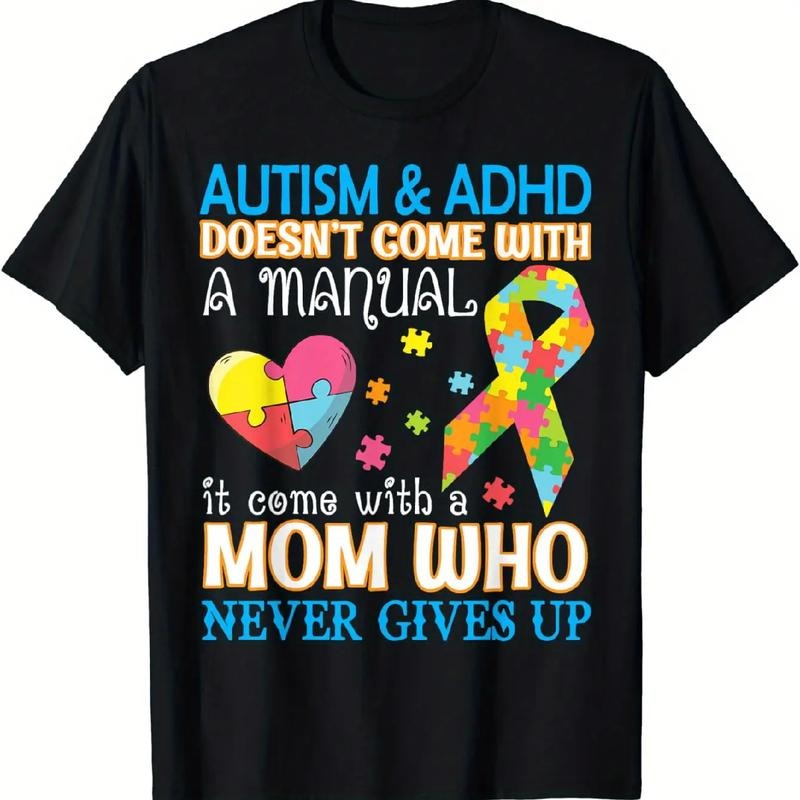 Cherished Autism ADHD T-Shirt With Puzzle Heart Design Hoodie, Sweatshirt | HypeDripTees.com