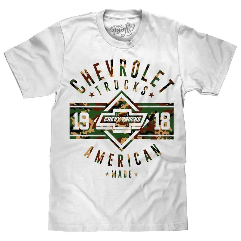 Chevrolet Trucks Since 1918 T-Shirt - White Hoodie, Sweatshirt | HypeDripTees.com