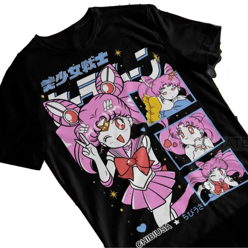 Chibiusa Tsukino Sailor Moon T-Shirt 90s Anime Tee Hoodie, Sweatshirt | HypeDripTees.com